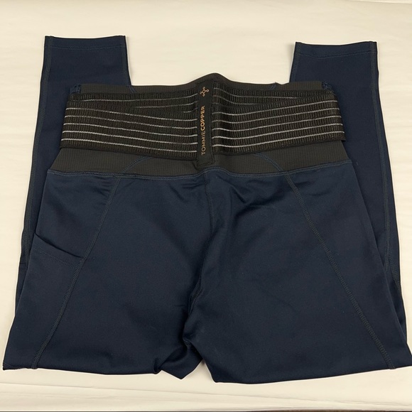 Tommie Copper Adjustable Back Support Ankle Length Leggings - Picture 3 of 9